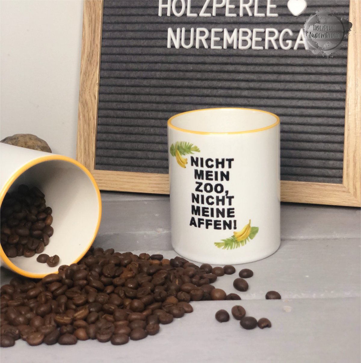 Tasse - Affen