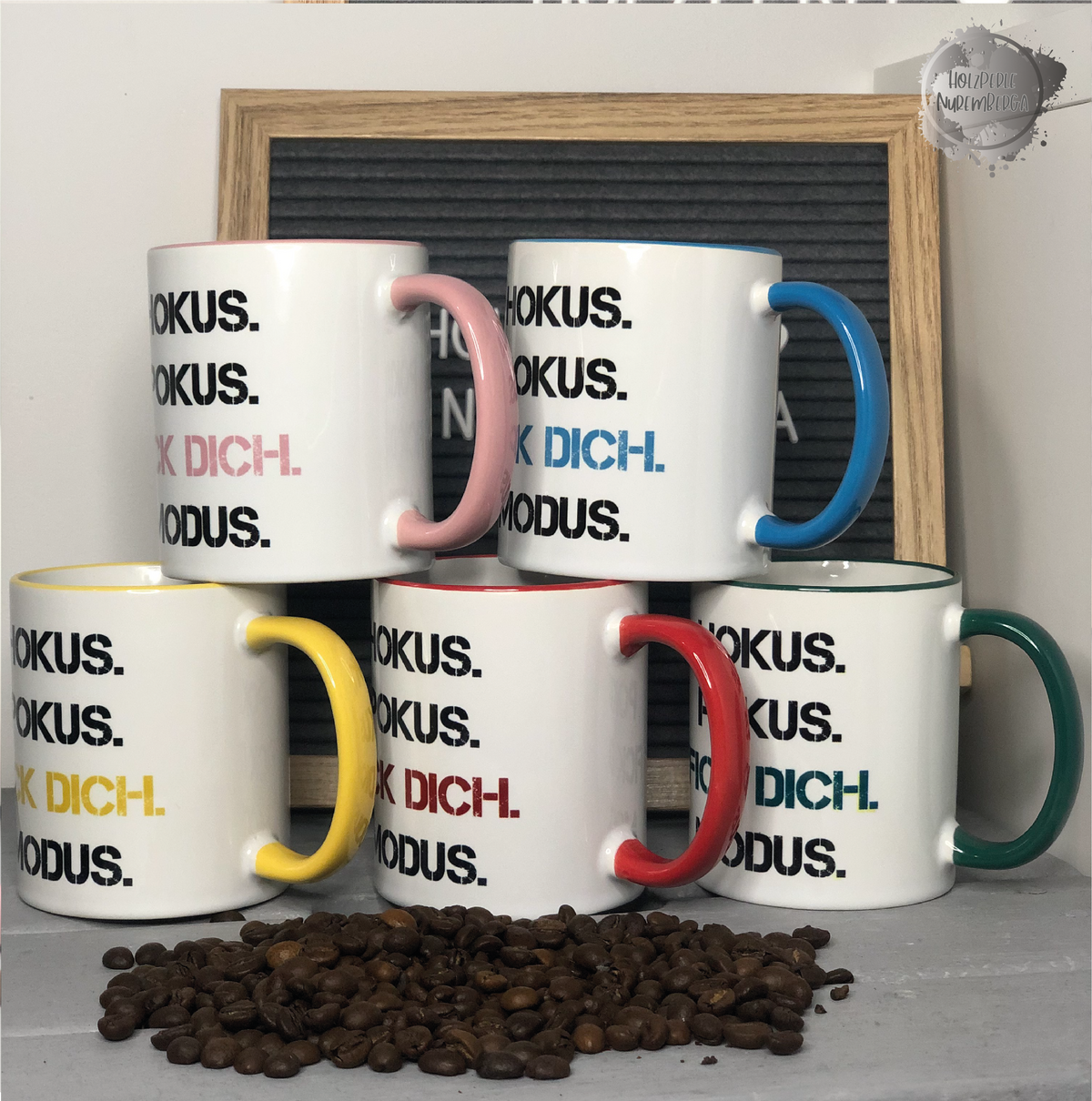 Tasse - Hokus. Pokus. Fick dich. Modus.