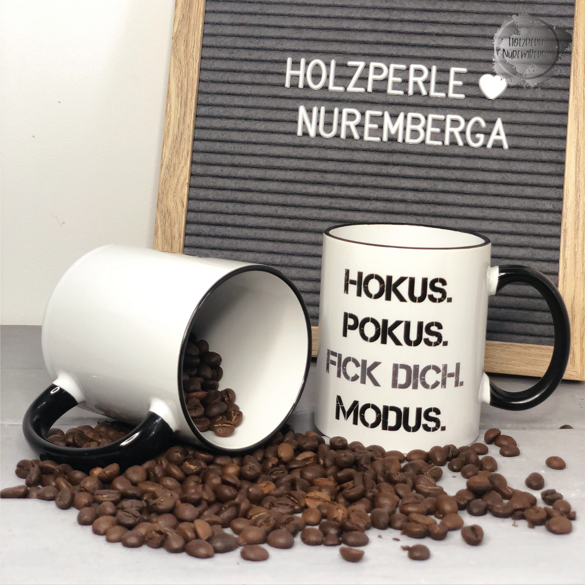 Tasse - Hokus. Pokus. Fick dich. Modus.