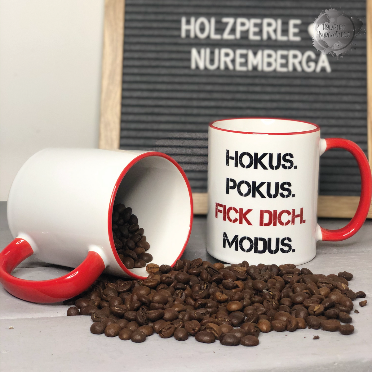 Tasse - Hokus. Pokus. Fick dich. Modus.
