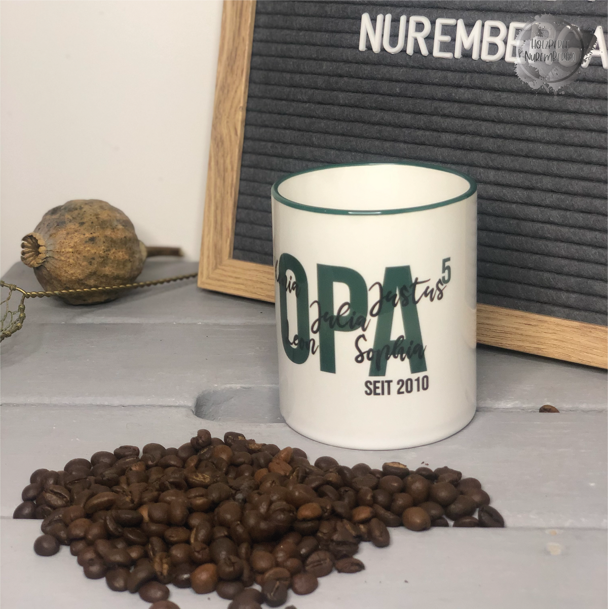 Tasse - Opa inkl. Personalisierung