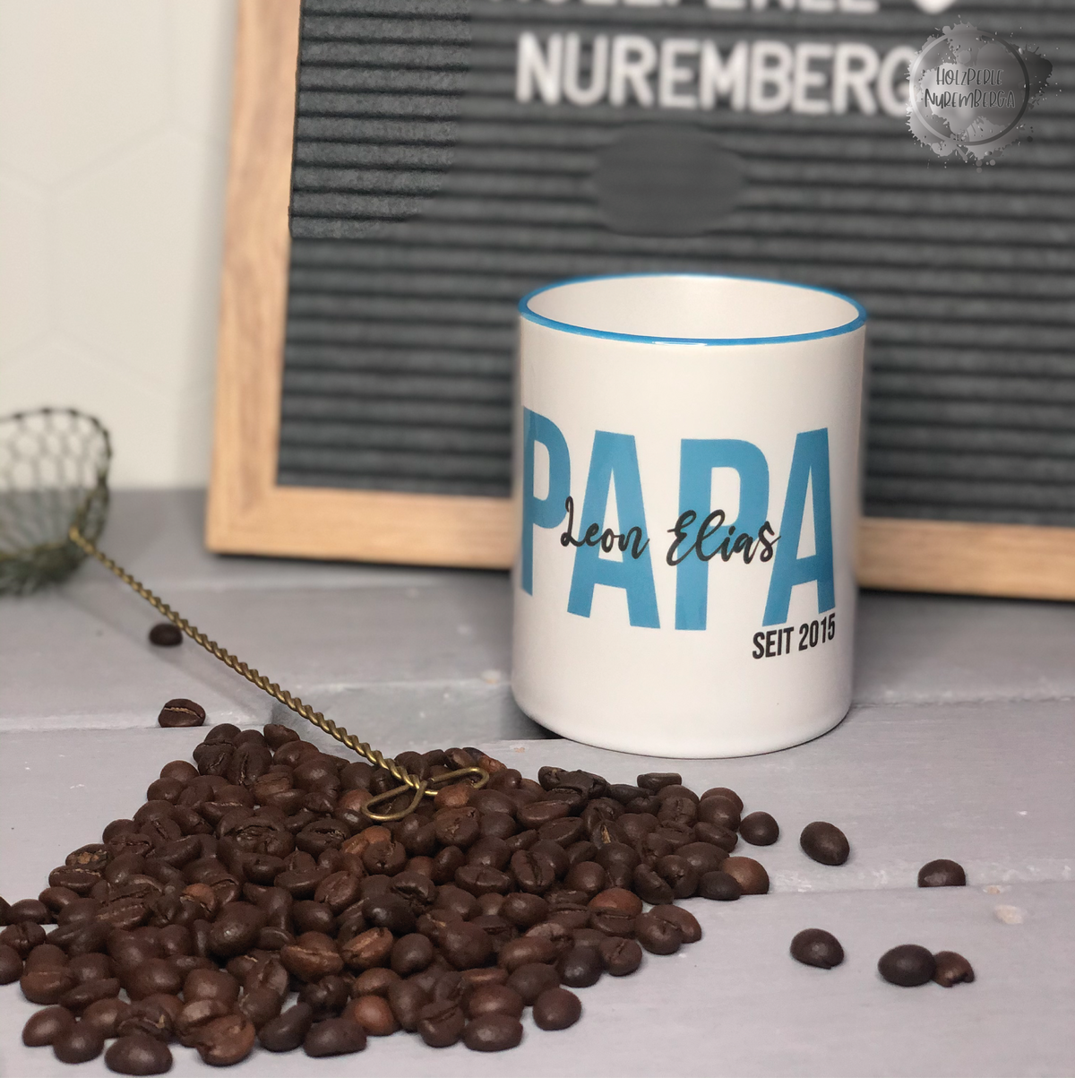 Tasse - Papa inkl. Personalisierung