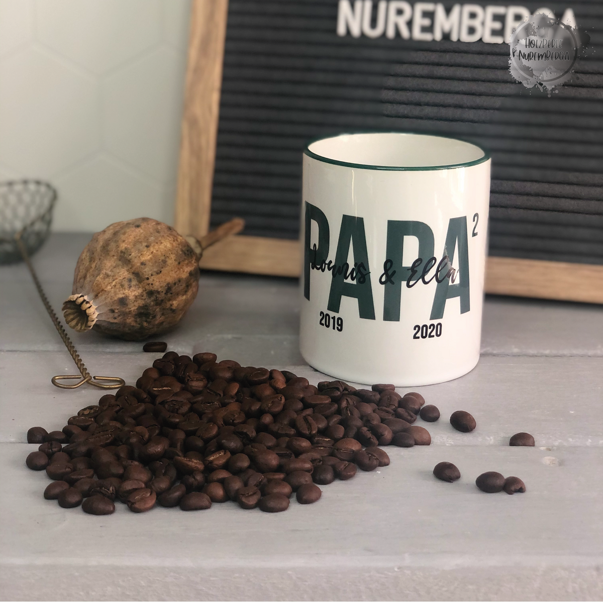 Tasse - Papa inkl. Personalisierung
