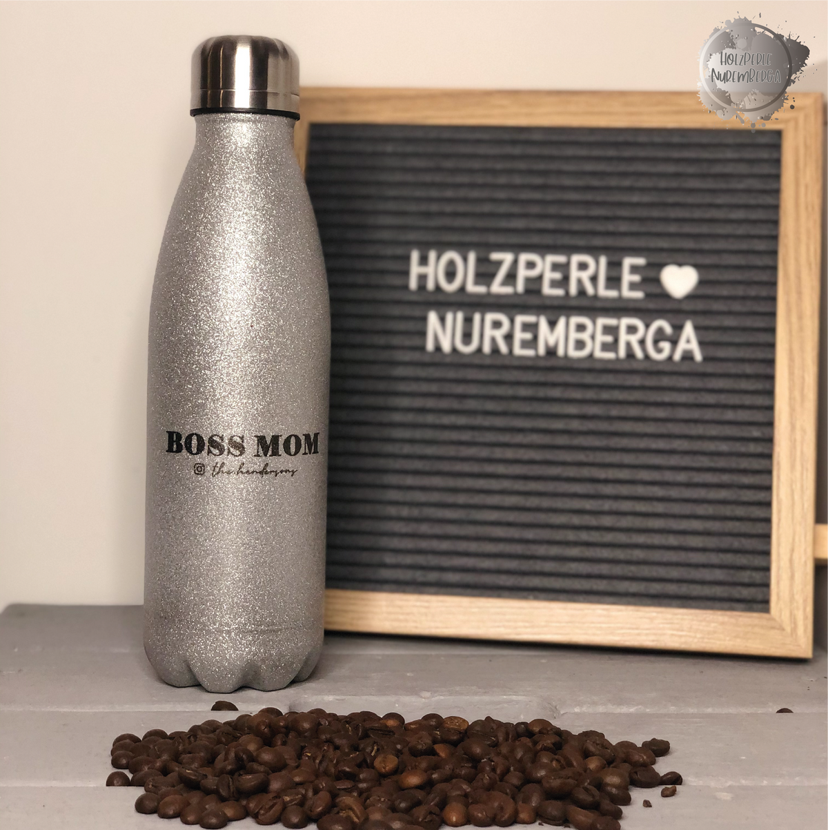 Thermoflasche - BOSS MOM inkl. Personalisierung